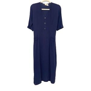 🌻3 for $25 SALE- Vintage Hanna for La Journee Midi Dress